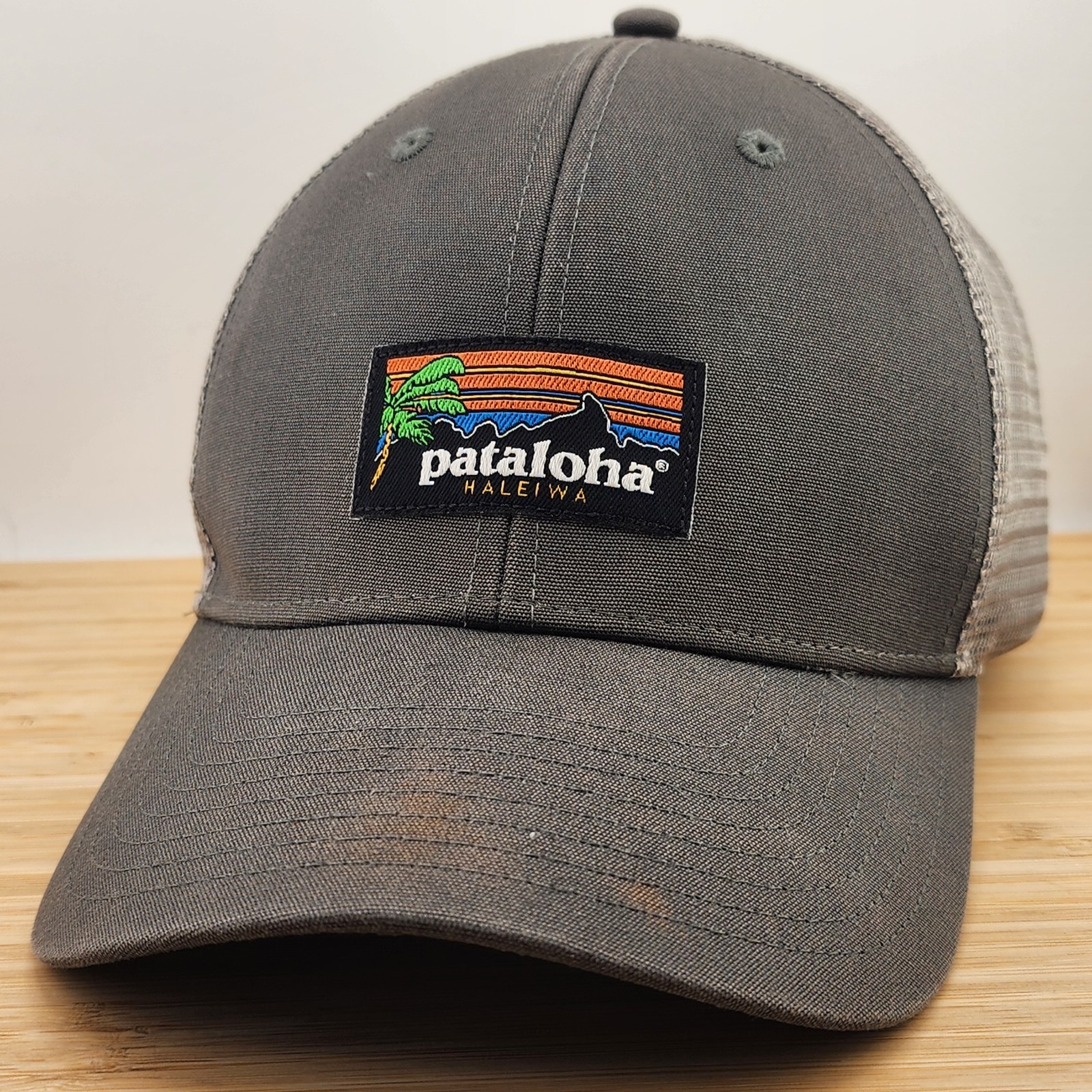 Patagonia Pataloha Trucker Hat Cap, Palm Patch, Haleiwa Hawaii, Snapback