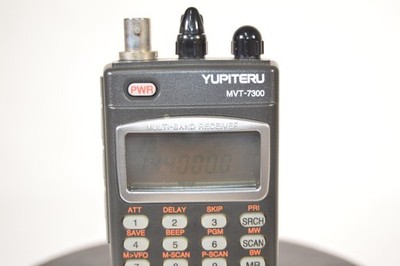 YUPITERU MVT-7300 受信機 YUPITERU MVT-7300 Multiband Receiver Wideband Amateur Radio