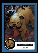 2023 Upper Deck Marvel Beginnings Blue #143 Lockjaw
