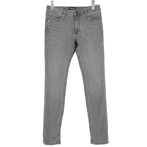 Jack & Jones Liam Men’s Stretch Slim Skinny Jeans, Grey, W29 L30