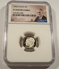 1998-S 10c SILVER NGC PF70UCAM PROOF ROOSEVELT DIME ULTRA CAMEO PR 70 DC