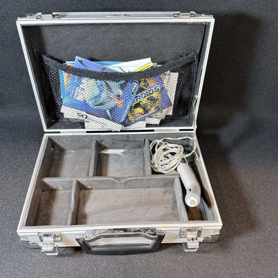 Nintendo Game Boy Advance Indigo Console Bundle - Intec Metal Case & 5 ...