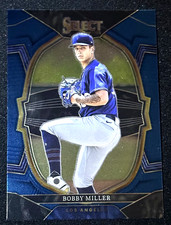 2023 Select Baseball Bobby Miller Prizm Blue Base #6 Los Angeles Dodgers
