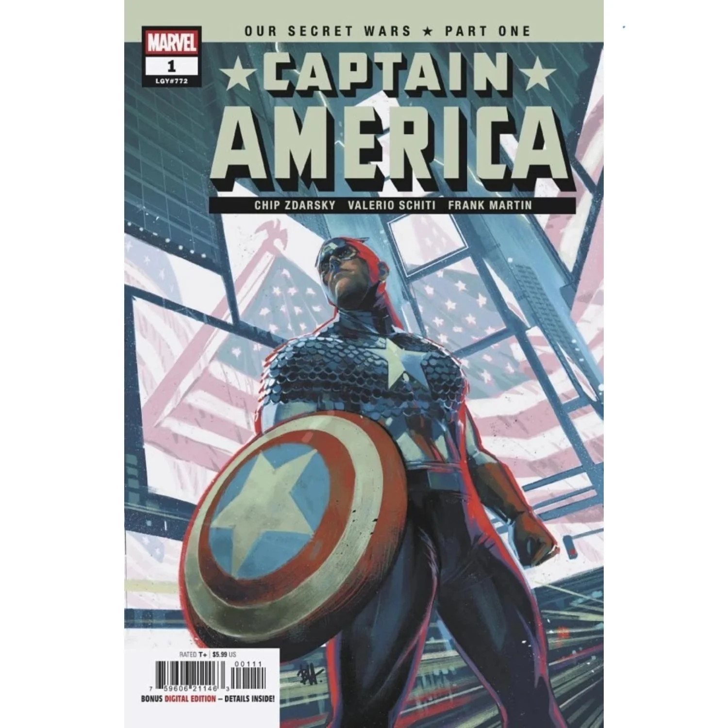 Captain America: #1 [Ben Harvey CVR A] 2025