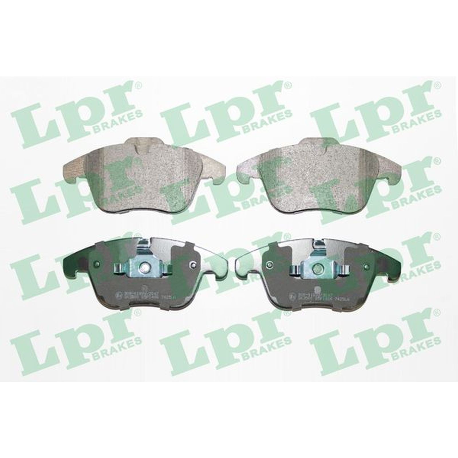 1x ORIGINAL® Lpr Bremsbelagsatz, Scheibenbremse Vorne für Citroën C5 III