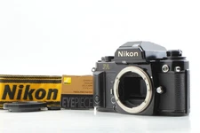 [Near MINT w/Strap. Grip] Nikon FA Black 35mm SLR Film Camera Body From JAPAN