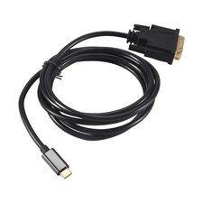 USB TYPE C to DVI Cable USB Type C to DVI 24+1 Adapter 4K 30Hz (6FT/1.8M)8743