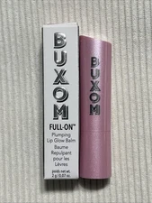 Buxom BLACKBERRY JAM Full On Plumping Lip Glow Balm .07 oz Full Size New In Box