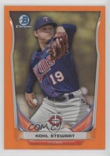 2014 Bowman Draft Top Prospects Chrome Orange Refractor 3/25 Kohl Stewart 1b9b