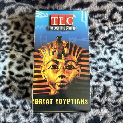 TLC The Learning Channel The Great Egyptians VHS Set of 3