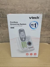 V-TECH CS6124 CORDLESS ANSWERING SYSTEM DECT 6.0 DIGITAL TECHNOLOGY New Open Box