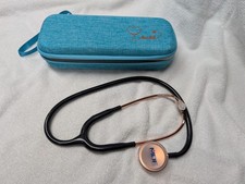 MDF Rose Gold Edition MD One Stainless Steel Dual Head Stethoscope BLACK