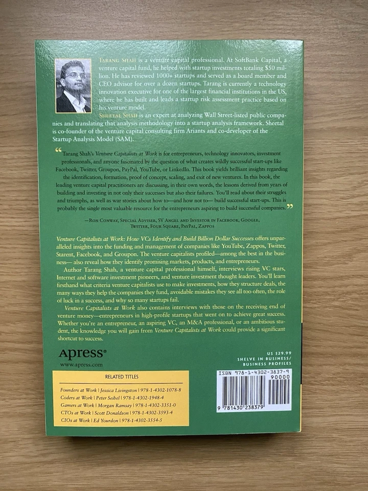Venture Capitalists @ Work–How VCs Identify & Build Billion-Dollar Success *SALE - Image 2 of 4