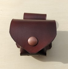 Bolsa de cuero marrón para cargador Heritage .22 Cylinder Ruger 10/22