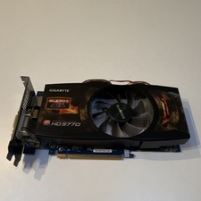 GIGABYTE ATI Radeon HD 5770 Super Overclock 1GB PCIe Graphics Card DVI HDMI DP