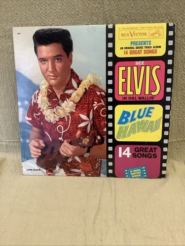 ELVIS PRESLEY Blue Hawaii RCA VICTOR LP mono q