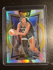 2025 Panini Select WNBA Kamilla Cardosa #7 Silver Prizm Concourse Chicago Sky