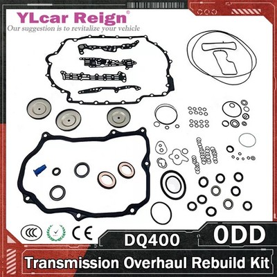DQ400E DQ400 0DD Auto Transmission Overhaul Gasket Kit Seal Kit For AUDI VW SEAT