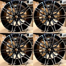 19x8.5 3519x9.5 38 5x120 Black 19 Inch Wheels Fit Bmw 325 328 330 335 Z4 Rims