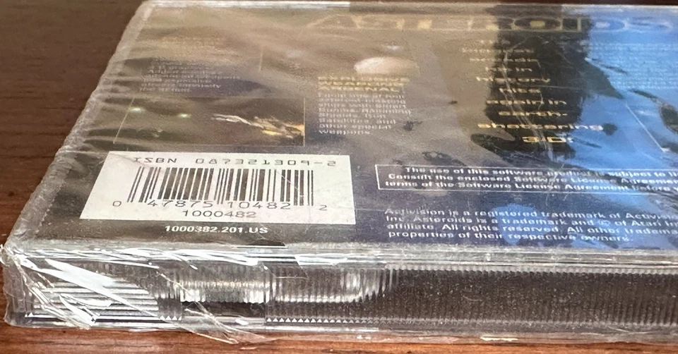 Vintage Asteroids Computer Game Activision Syrox  Windows PC CD Rom. NOS 1998 - Image 3 of 4