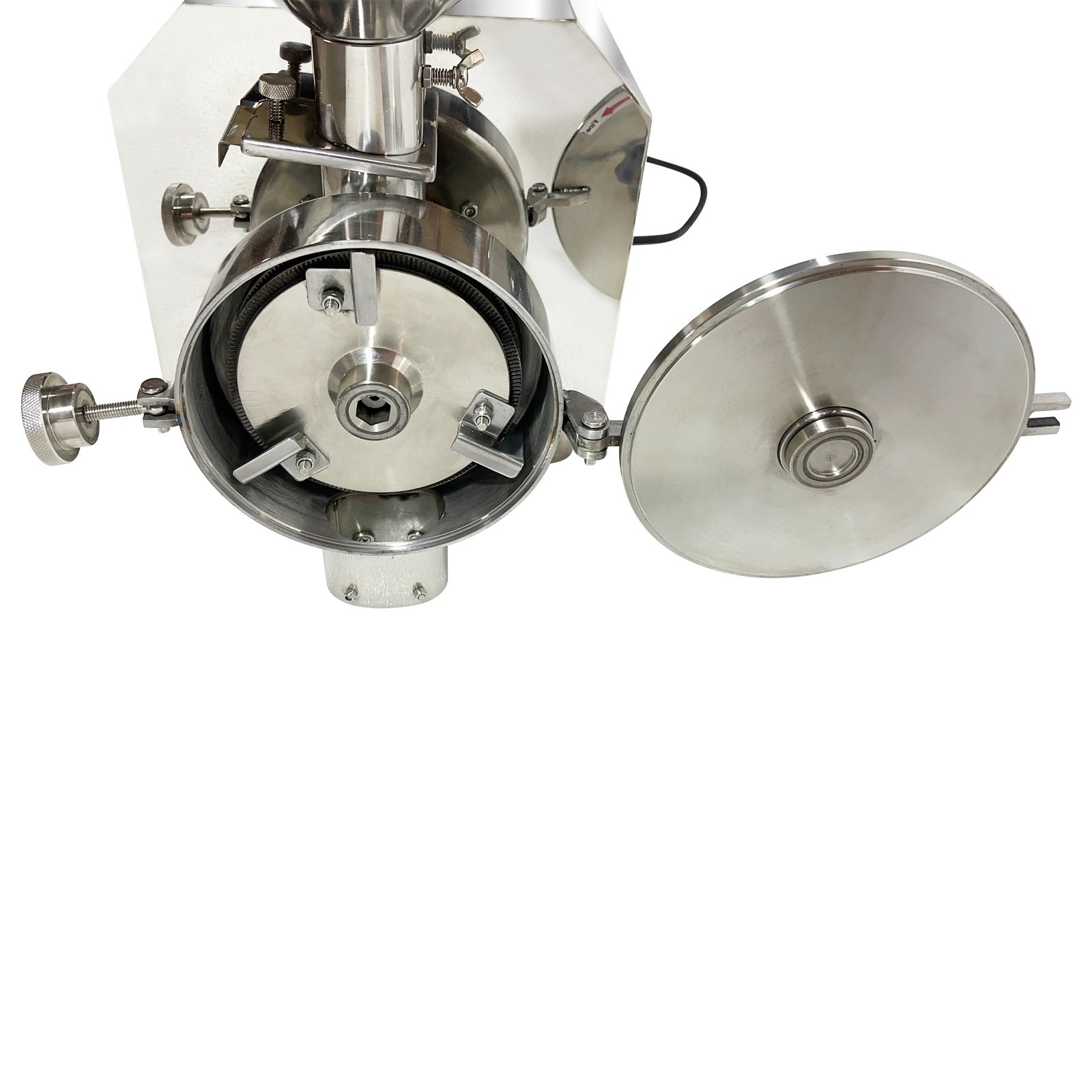 2200W Electric Soybean Grinder 110V Commercial Grinding Machine 30-50KG/H