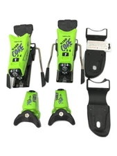 KneeBinding Hardcore110 Snowboard Binding Green Used