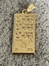 1/4 Ounce Gold 9 Carat Ingot 1740.40 per troy oz