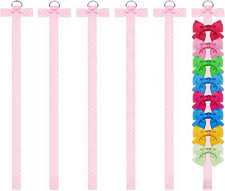 6 PCS Headband Bow Holder for Girls Hair Bows Clips Storage Bow Organizer Hanger
