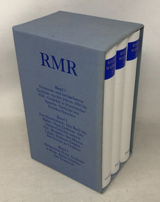 Werke in Drei Banden by Rainer Maria Rilke (Set of 3 volumes, 1991) E-93