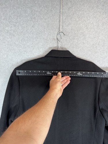 Paul Rodon Overcoat Mens 40 Wool Cashmere Blend Long Double Breasted Classic Coa - Picture 10 of 13