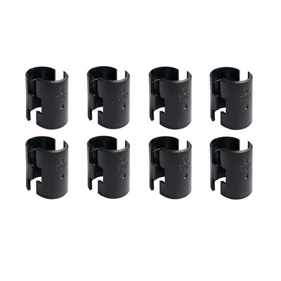 16 Pack Wire Shelf Clips Shelving Sleeves - 8 Pairs Lock 16Pack 