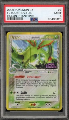 Pokemon Flygon EX Holon Phantoms Reverse Holo Rare #7 PSA 9 Mint