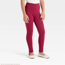 Girls' Cozy Leggings - Cat & Jack Red XS *SEE DEAL!!!*