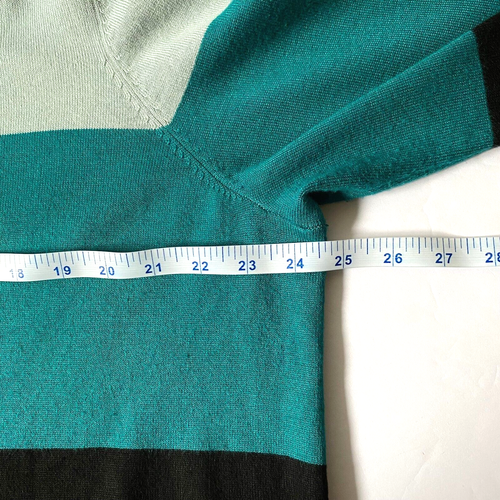 Retrology Sweater Womens Plus Sz 1X Multicolor Color Block 3/4 Sleeves Very Soft - Picture 7 of 9