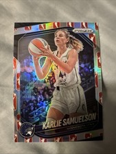 2025 Panini Prizm WNBA - DSG Exclusive Logo Prizm #102 KARLIE SAMUELSON LYNX
