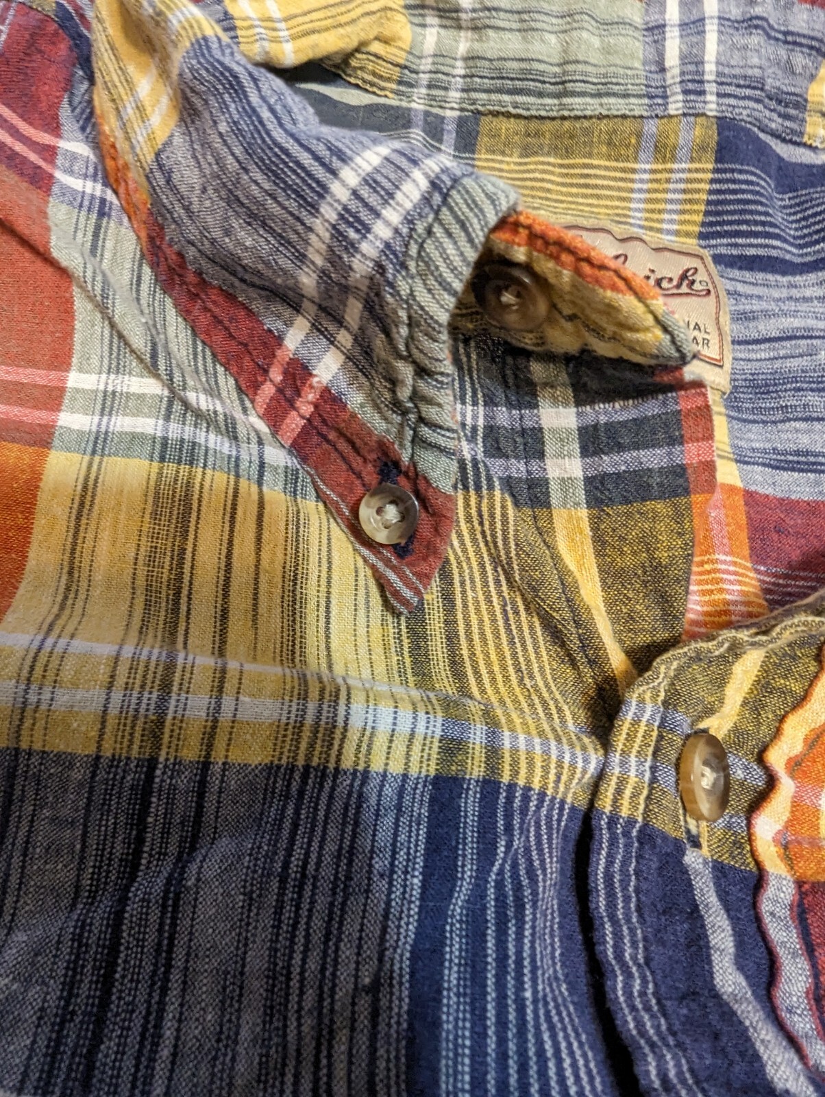 Woolrich Men's X-Large Multi Color Short Sleeve B… - image 4