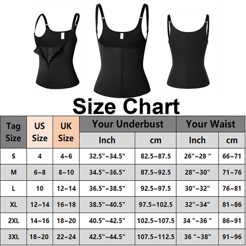 Fajas Reductoras Colombianas Sweat Waist Trainer Tummy Control Body Shaper Sport - Picture 18 of 24