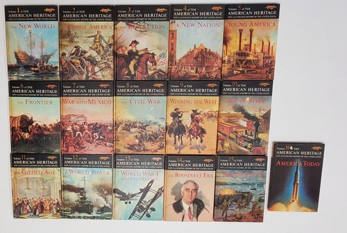 (1963) American Heritage Illustrated History of the United States Complete Set