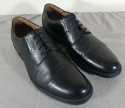 Nunn Bush Dual Comfort Memory Foam Black Dress Shoes Size (A2)