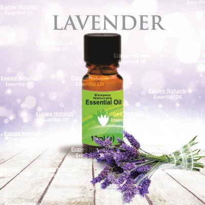 ESSPEE NATURALS Lavender Essential Oil 10ml - 100% Pure - For Aromatherapy & Home Fragrance