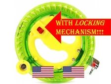 WINDER WHEEL NEW FIRE REEL KITE STRING LINE W LOCK LOCKING MECHANISM KIDS ADULTS