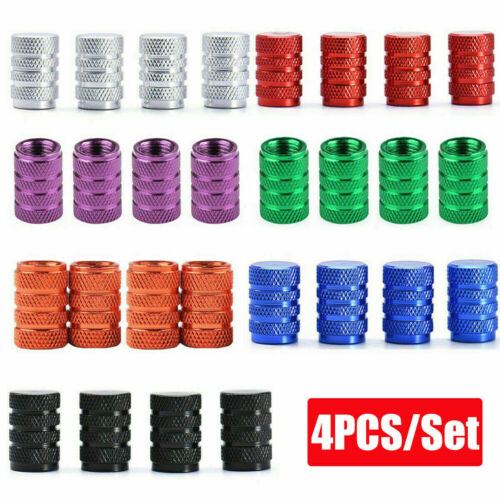 4 Pcs Tyre Valve Caps Stems Wheel Tire Truck Cover Bike Screw Motorbike Dust Air - Picture 3 of 57