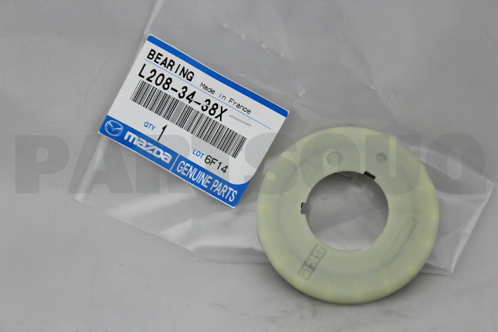 L2083438X Genuine Mazda BUSHING,MTG. RUBBER L208-34-38X