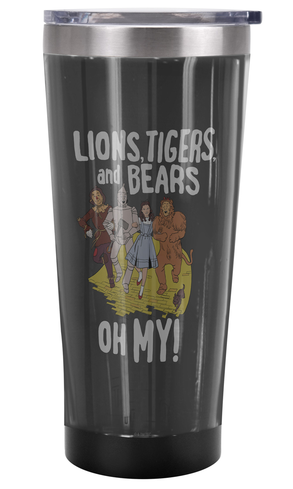 Wizard Ofoz The Yellow Brick Tumbler 20oz Vacuum Insulated Leak Resistant