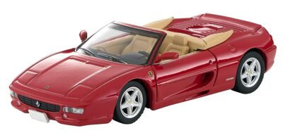 トミカ LIMITED VINTAGE NEO F355 spider Tomica Limited Vintage NEO 1/64 TLV-NEO Ferrari F355 Spider red