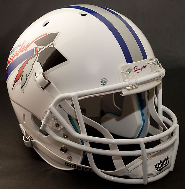 ORLANDO RENEGADES 1985 Football Helmet Nameplate "RENEGADES" Decal