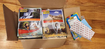 Lot Of ALL 50 States Highlights Which Way USA States Puzzle Magazine  W/ Maps