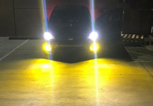 LED Kit F15 140W 9006 HB4 3000K Yellow Two Bulb Fog Light Replacement Upgrade EO - Picture 19 of 23