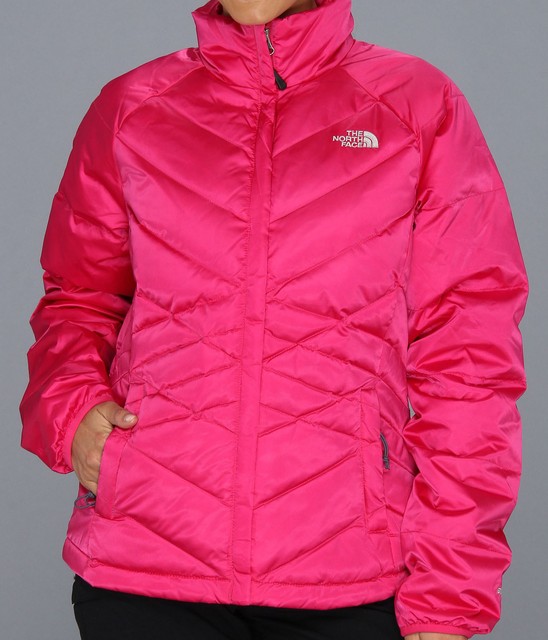 north face puffer jacket womens pink