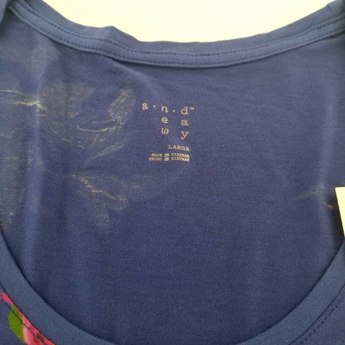 VENTA DE LIQUIDACIÓN OBJETIVO Nueva Camisa Para Mujer Brezo Manga Corta Cuello Redondo Una Nueva DA - Imagen 43 de 68
